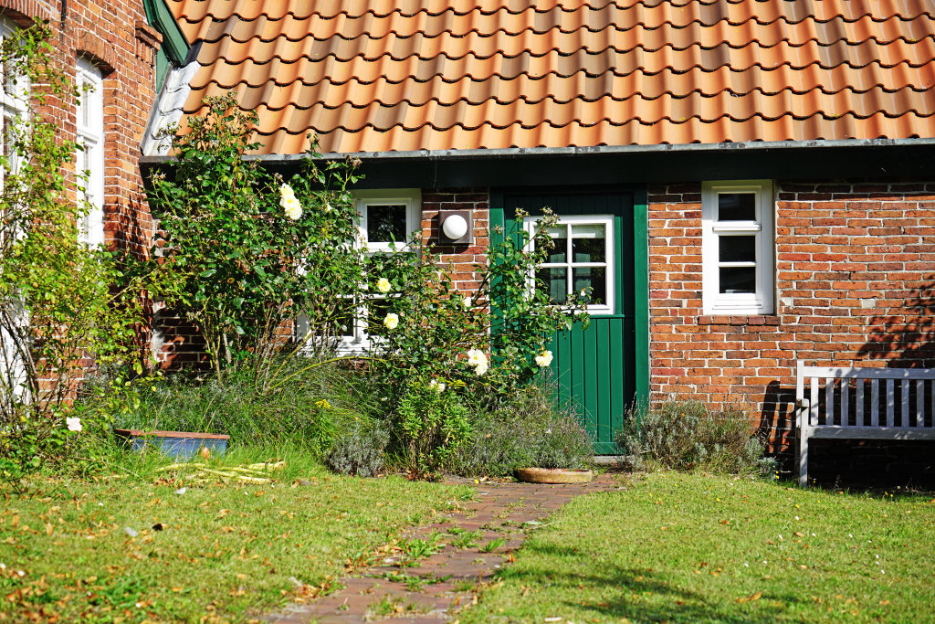 Bauernhaus Tür und Fenster