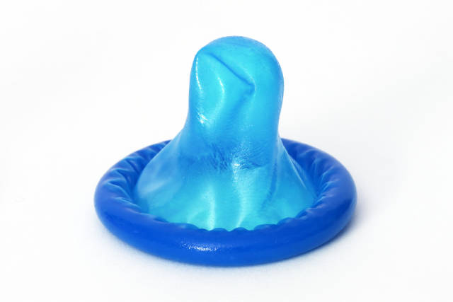Kondom blau