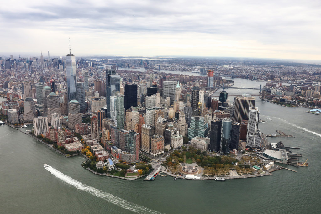 Manhattan Luftbild