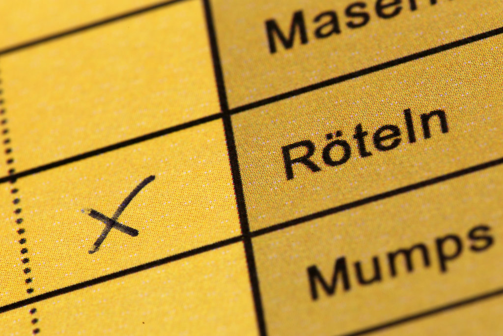 Impfung gegen Röteln