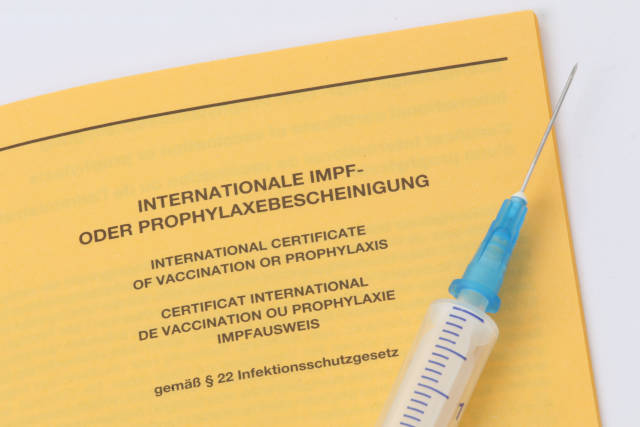 Internationale Impfbescheinigung
