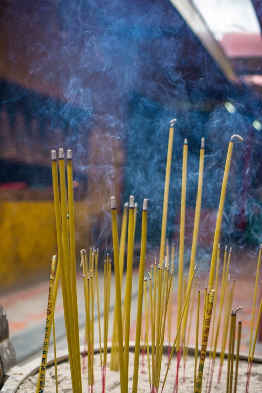 Incense Stick in a local Pagoda in Ho Chi Minh City