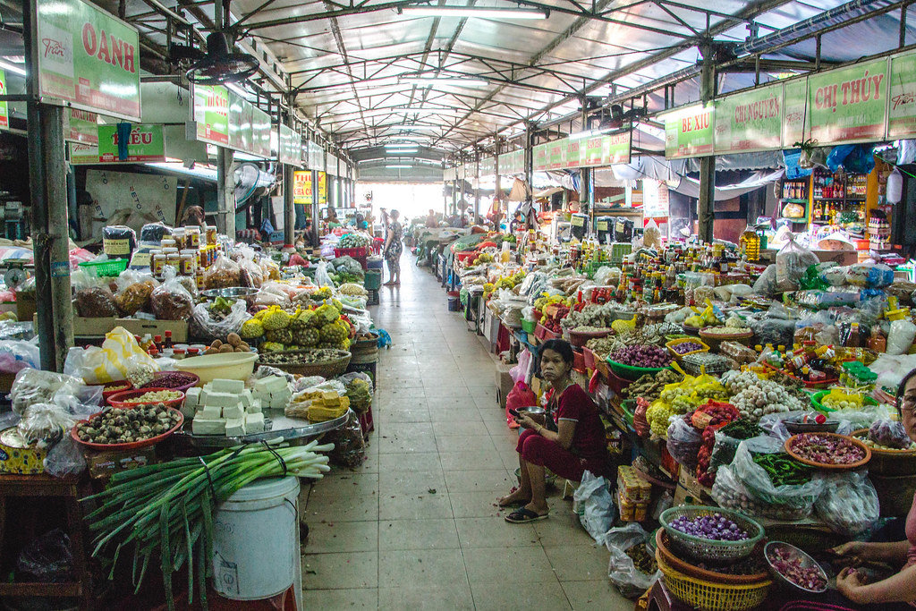 Typical Asian food in Vietnam