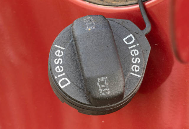 Diesel fuel cap