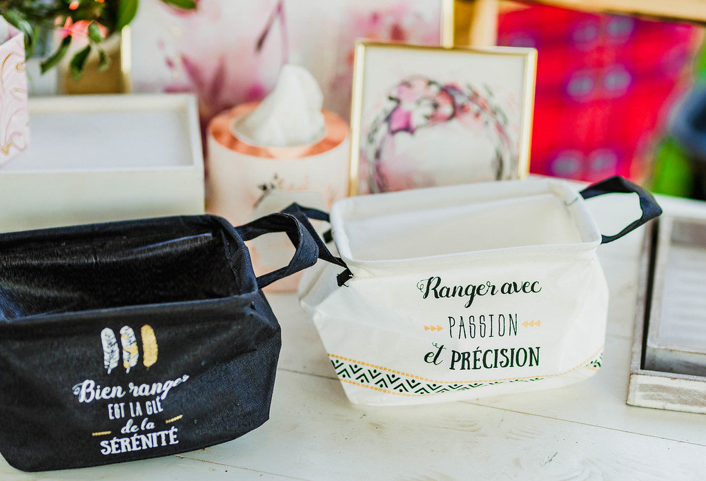 Table Decor Holiday Fabric Boxes