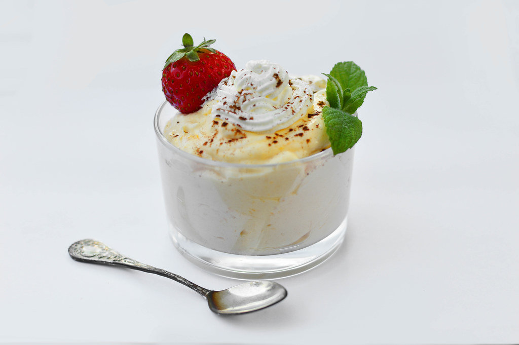 Banana mousse