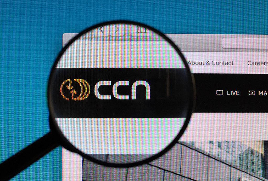 CCN logo under magnifying glass