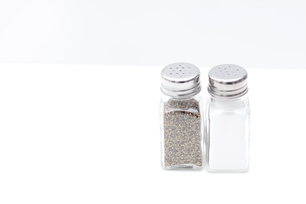 Glass Salt and Pepper Dispenser