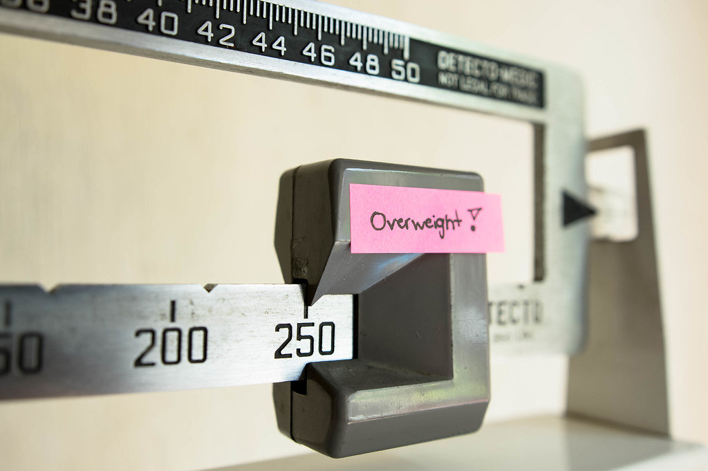 110 Kilo sind FETTLEIBIGKEIT laut Gewichtskontrolle beim Arzt