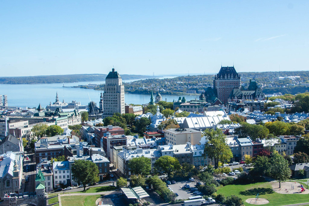 Quebec city Aerial View