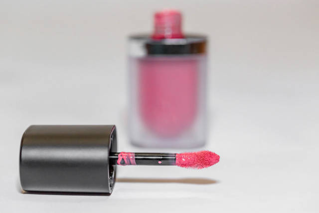 Lip gloss with brush