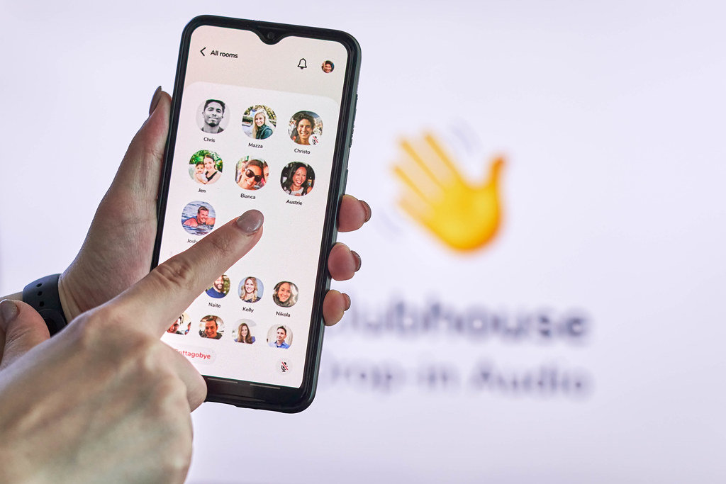 Clubhouse - wildly popular audio chat app