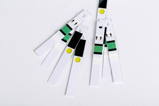 Test strips for glucometer