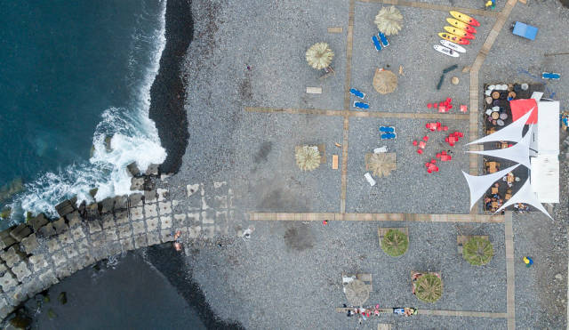 Beach Club in Ponta do Sol, Madeira