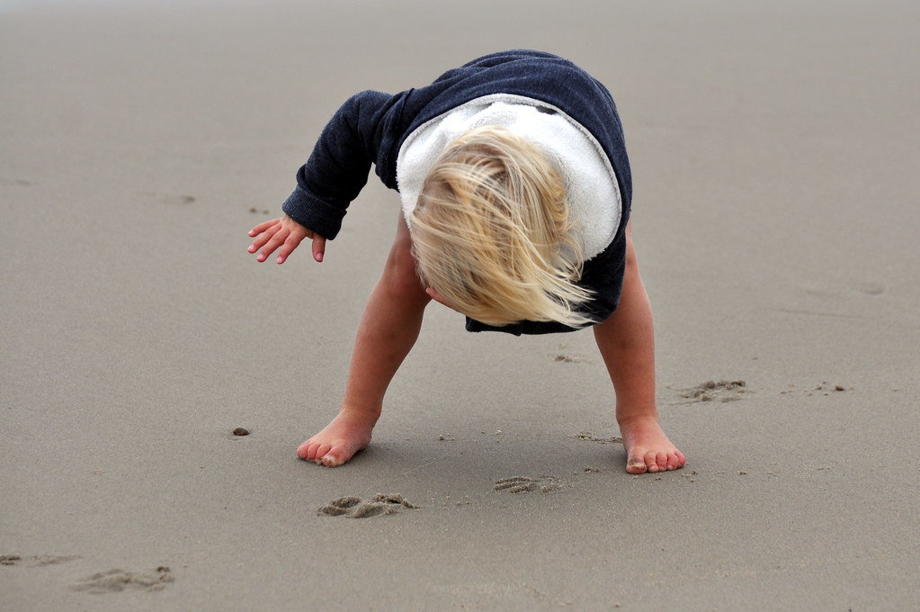 Kind im Strand