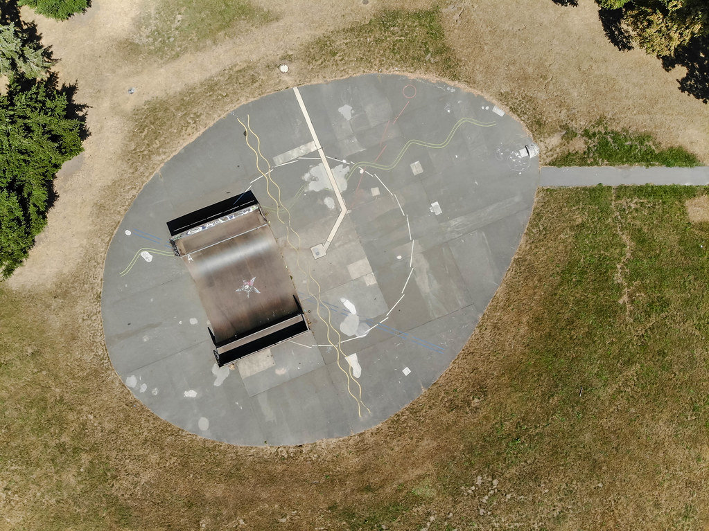 Luftbild: Stadtwaldrampe im Stadtwald Köln