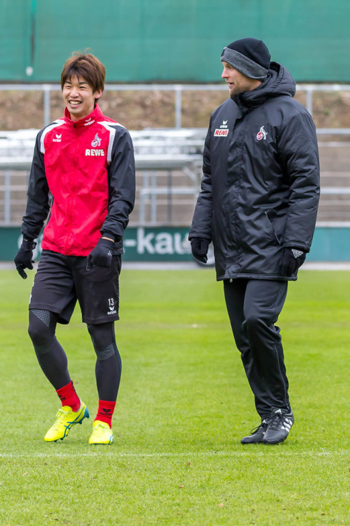 Yuka Osako im Training