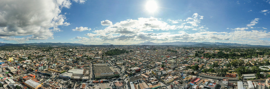 Panoramic View of Guatemala City