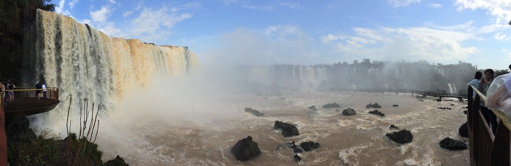 Wasserfälle in Iguazu (Brasilien)