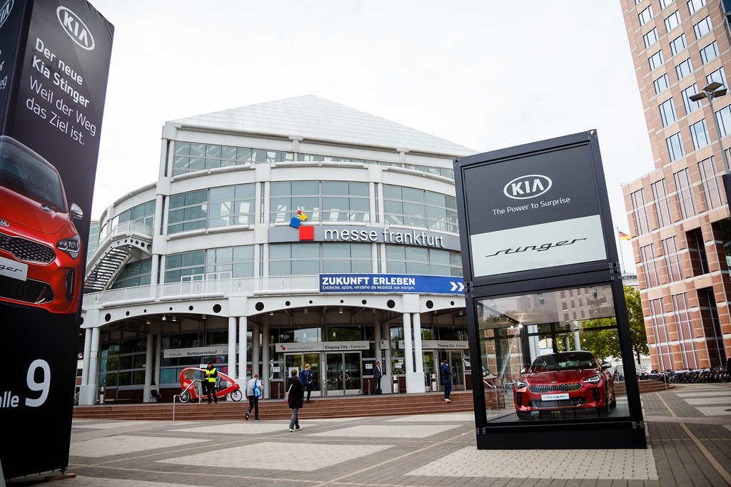 Eingang City bei der IAA 2017