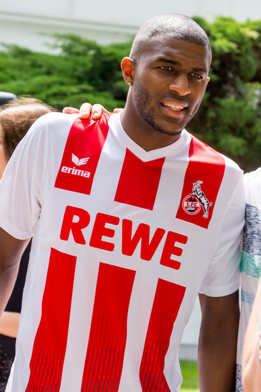 Anthony Modeste im 1. FC Köln Trikot 2017/2018