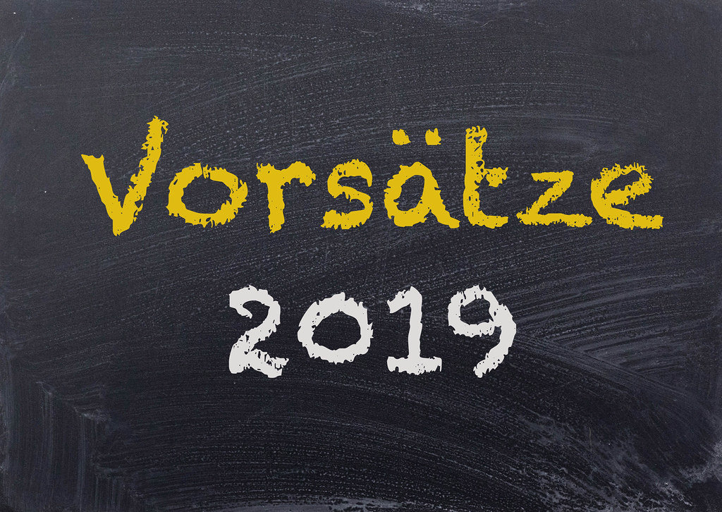Vorsätze 2019