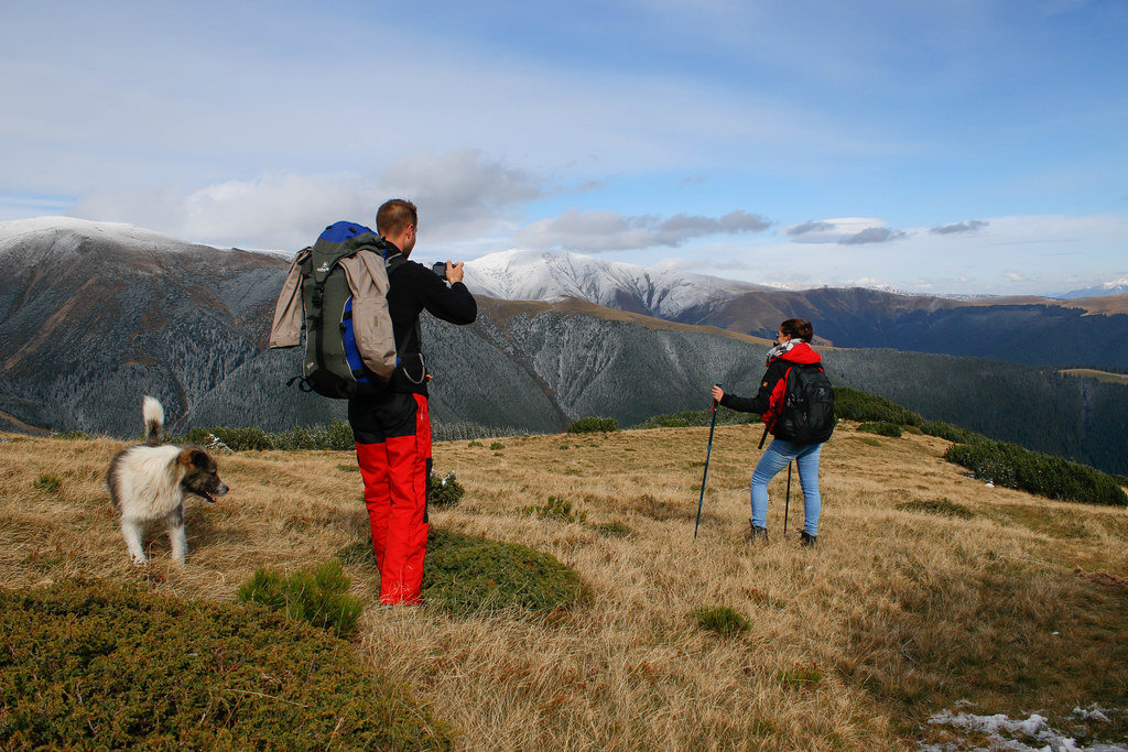 Mountain hikers