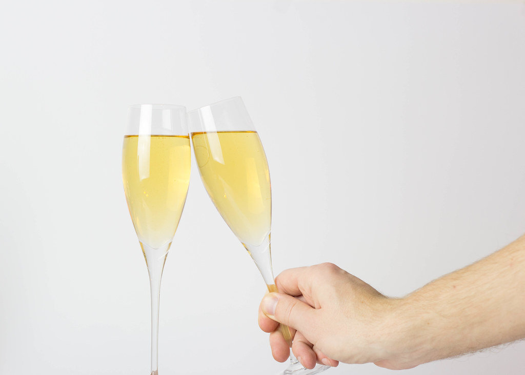 Champagne toast
