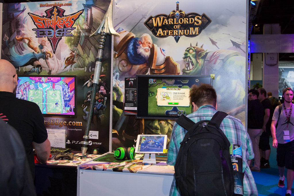 Messestand von Warlords of Aternum