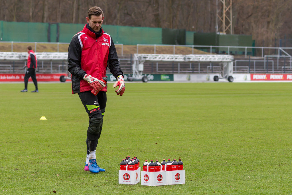 Thomas Kessler nach dem Training