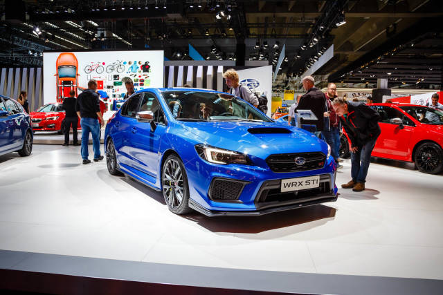 Das neue Top-Modell WRX STI von Chevrolet bei der IAA 2017 in Frankfurt am Main