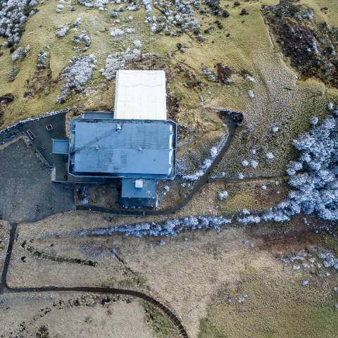 Aerial of Hakone Rope