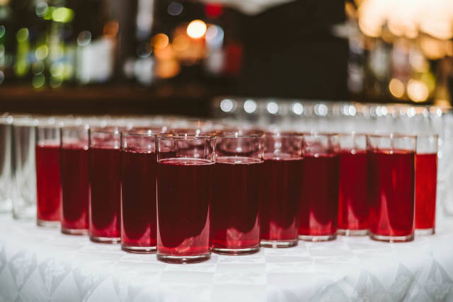 Glasses Of Fresh Juice