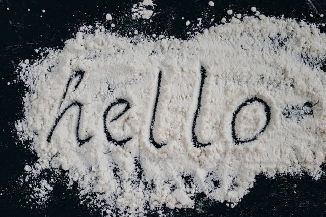 Hello Flour Word