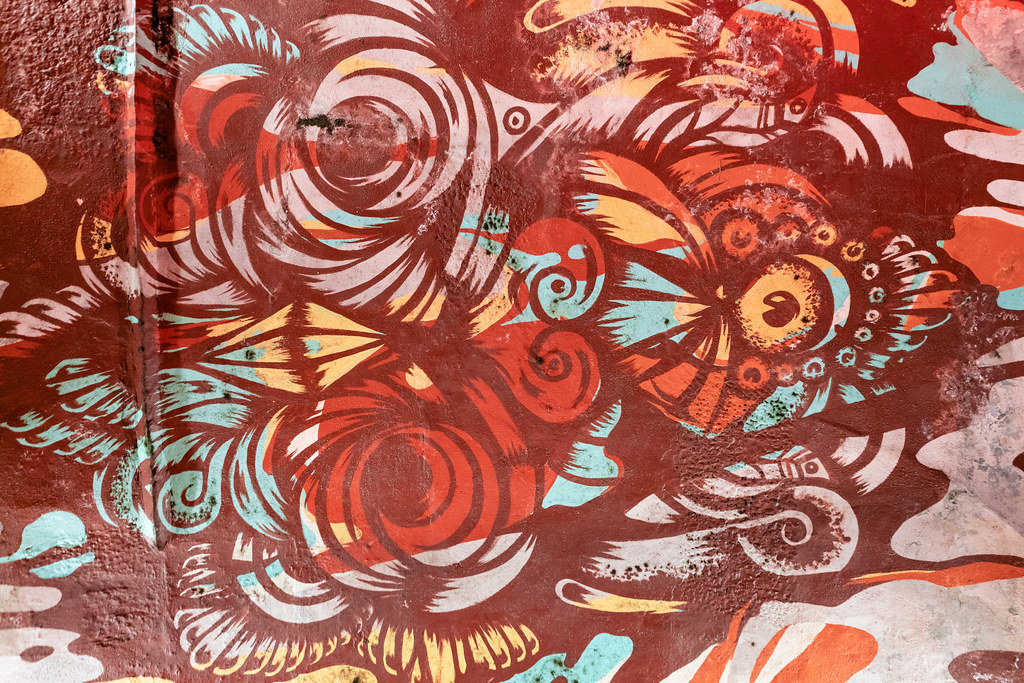 Ornament on arch in Lisbon, Portugal / Verzierung auf Bogen in Lissabon, Portugal