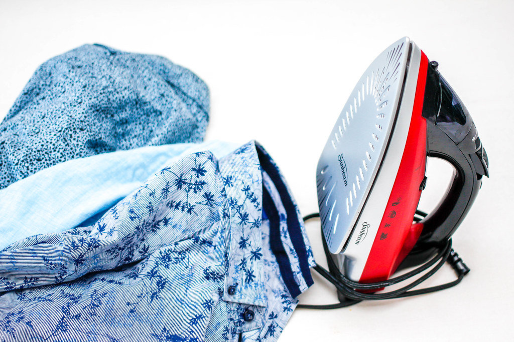Iron With Clothes