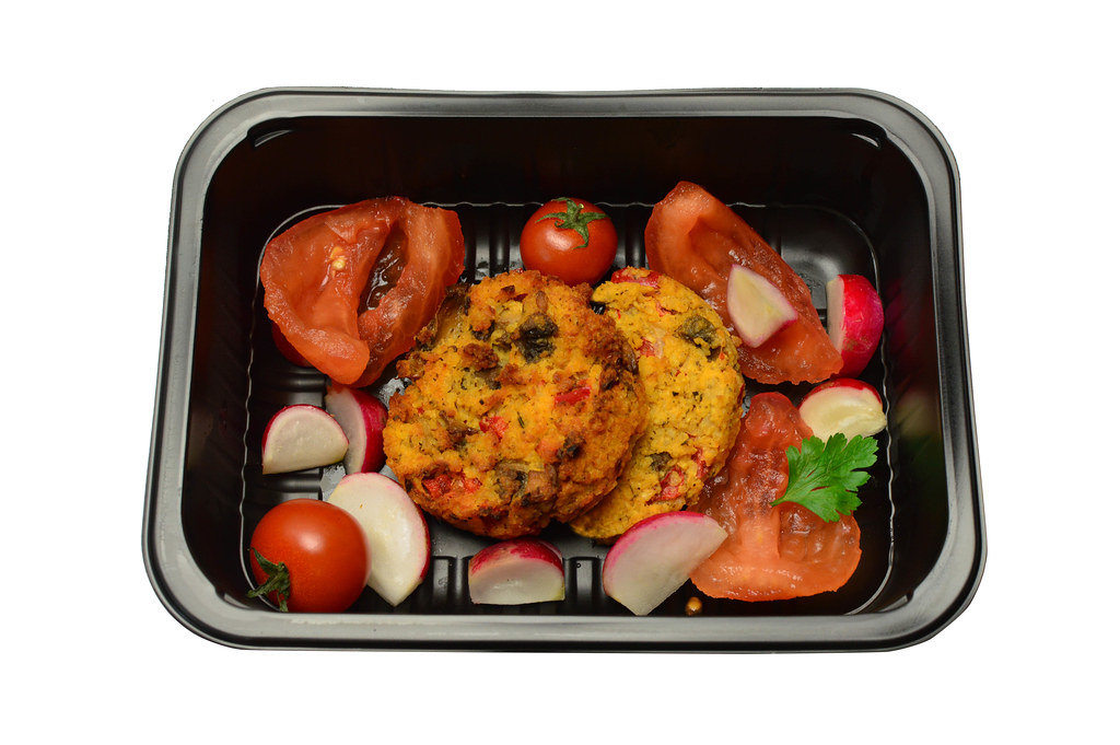 Millet and vegetable pancakes