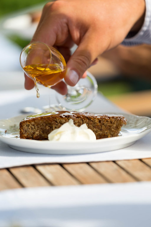 Mandelkuchen mit Likör