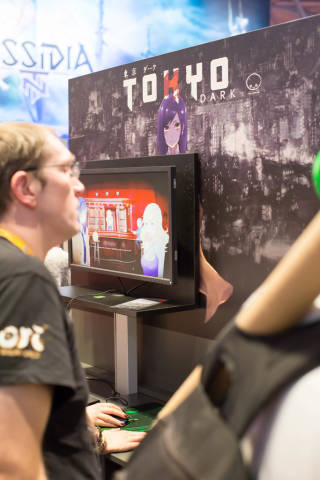 Messestand von Tokyo Dark bei der Gamescom 2017