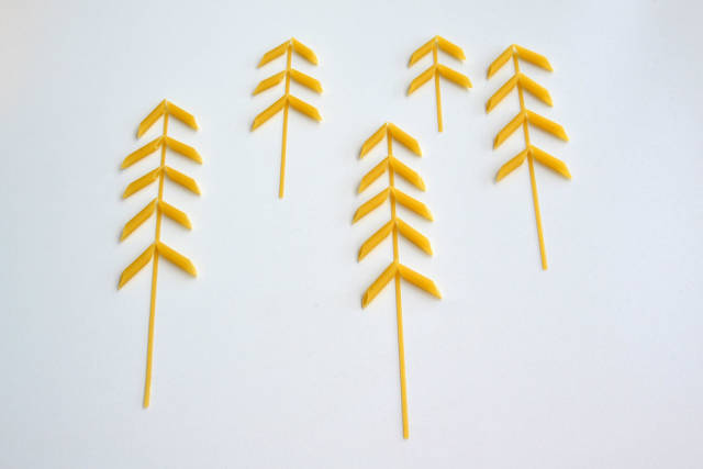 Nudel "Weihnachtsbäume