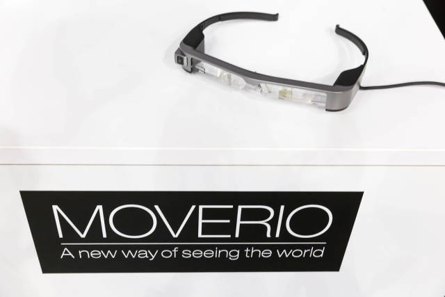 Epson Moverio Augmented Reality Brille