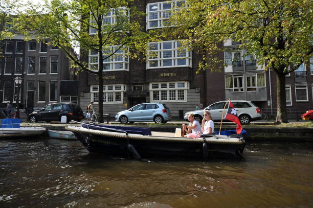 Kanal in Amsterdam