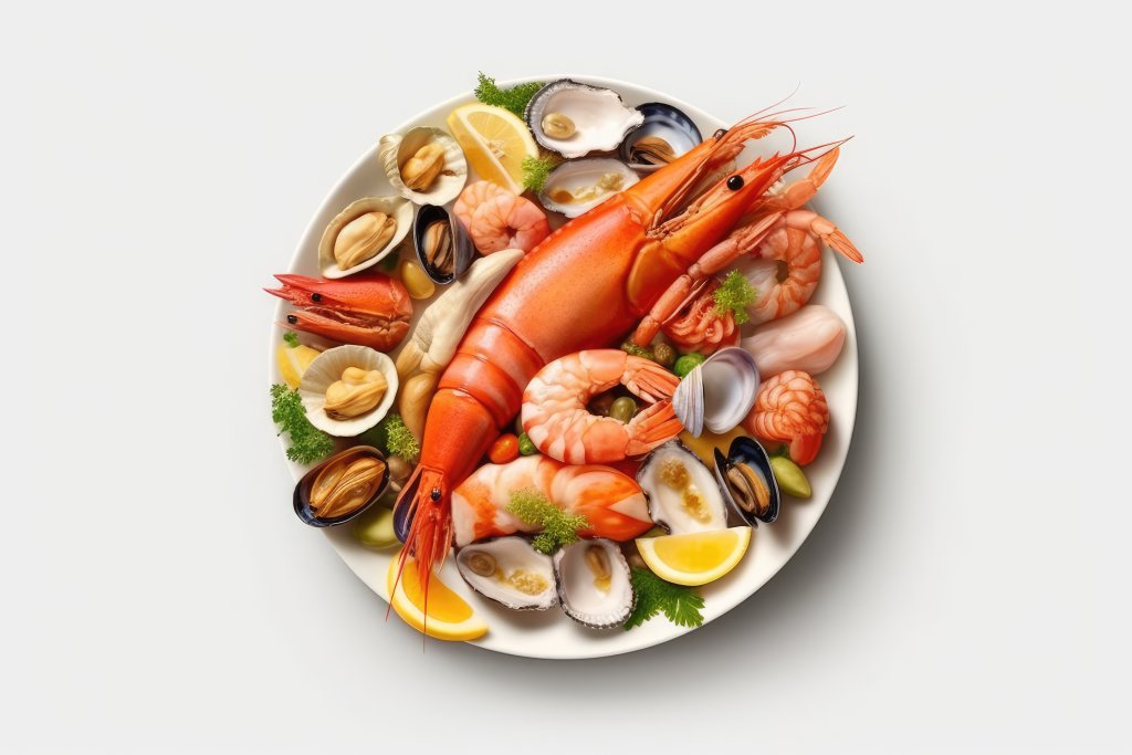 Meeresfrüchte-Platte