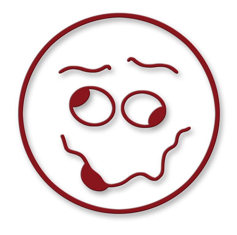 Smiley durchgedreht