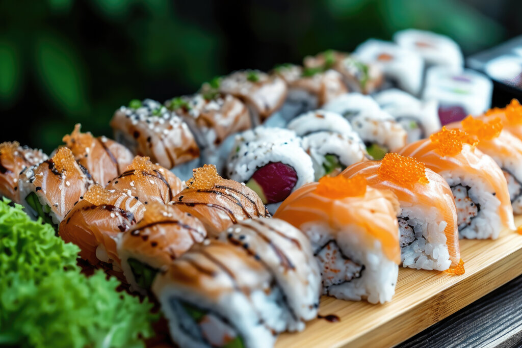 verschiedenes Sushi