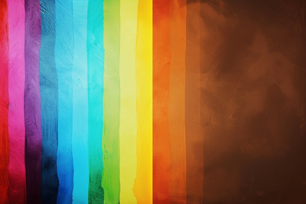 Hintergrund Bunt statt Braun