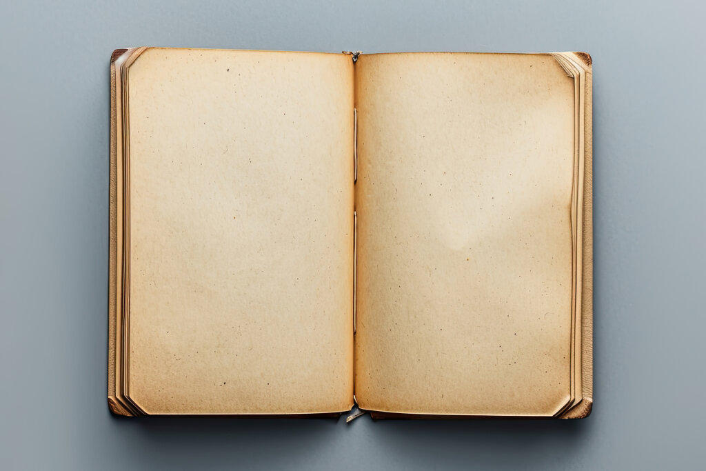 leeres Notizbuch