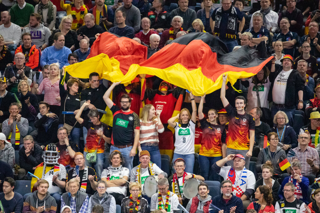 German Fans in Cologne Handball World Championship 2019
