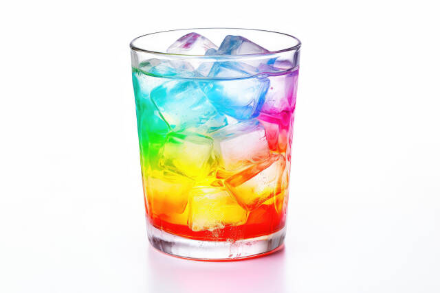 Regenbogen im Glas