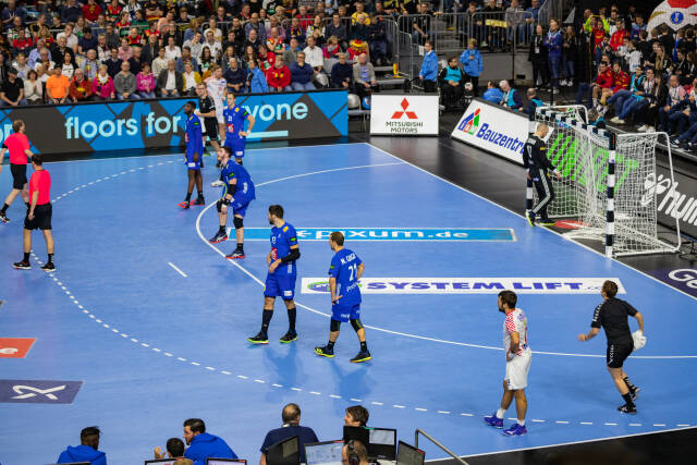 Mannschaft Frankreich Köln Arena Handball WM 2019